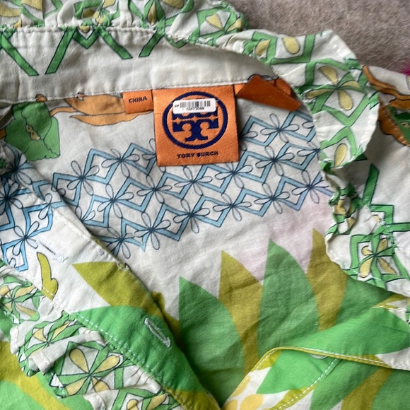 Tory Burch sunflower blouse - Picture 2 of 4